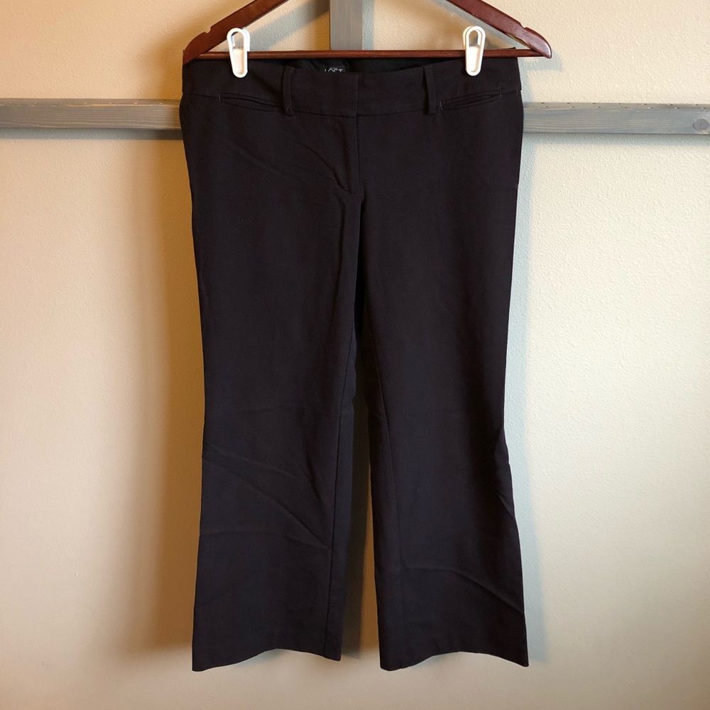 Deep purple Loft trousers